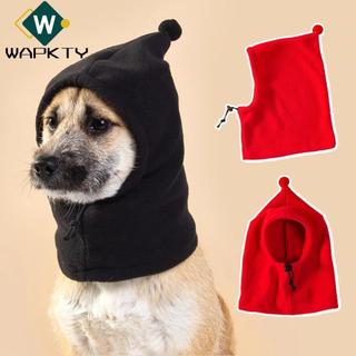 Mũ thú cưng WAPKTY, Bảo vệ tai Thiết kế dây rút Mũ cho chó, Mũ đội đầu thú cưng sang trọng chống gió