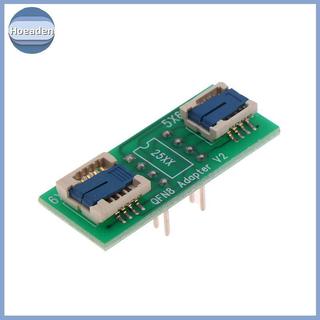 Ổ cắm / bộ chuyển đổi hai trong một phổ thông Hoeaden QFN8 / WSON8 cho cả chip 6 * 5MM và 8 * 6MM Ổ cắm Flash BIOS SMT VN