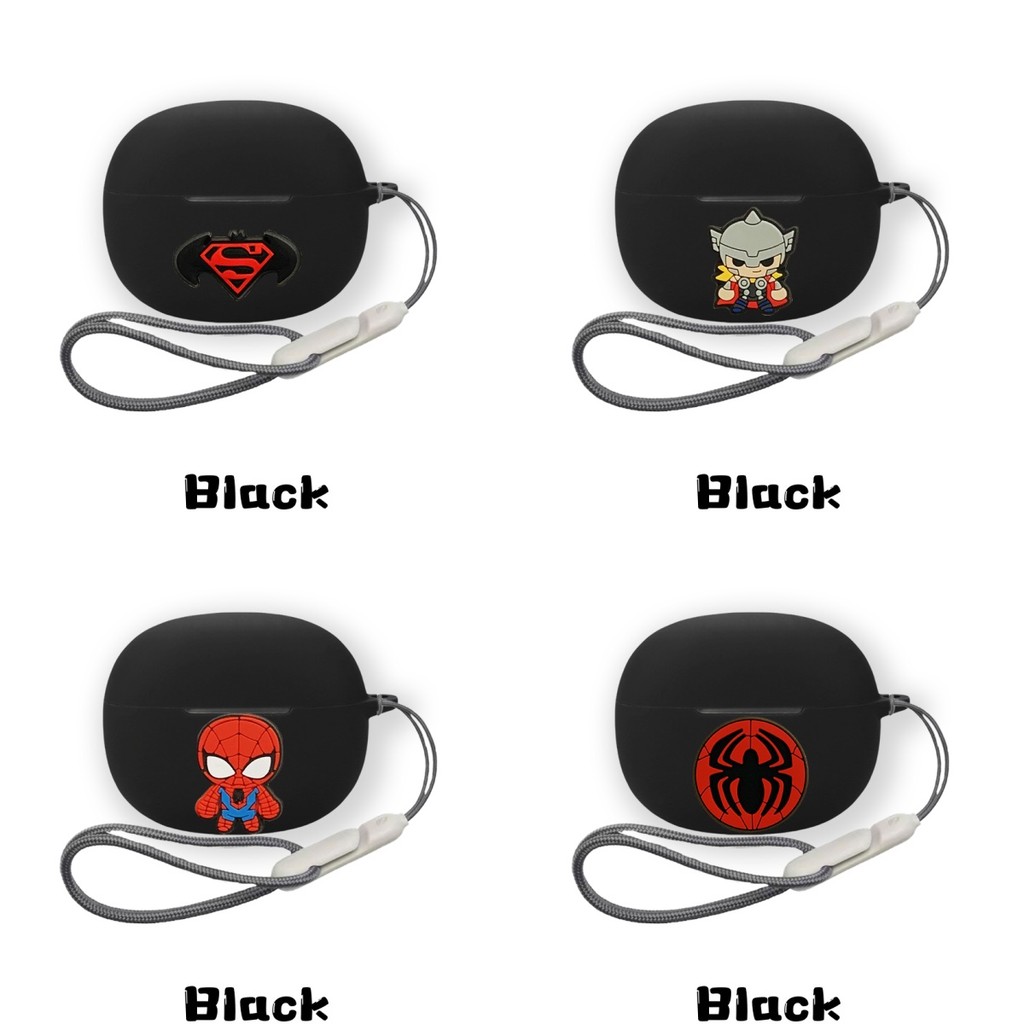 For 1MORE Q21 Case Silicone Soft Case Suitable for 1MORE Q21 Shockproof Shell Protective Sleeve Cart