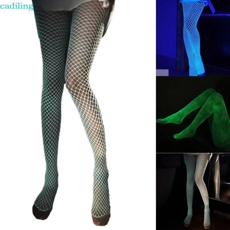 Ciling Phát Sáng Trong Bóng Tối Fishnet Vớ Dạ Quang Phát Sáng Fishnet Tất Fishnet Quần Eo Fishnet Qu
