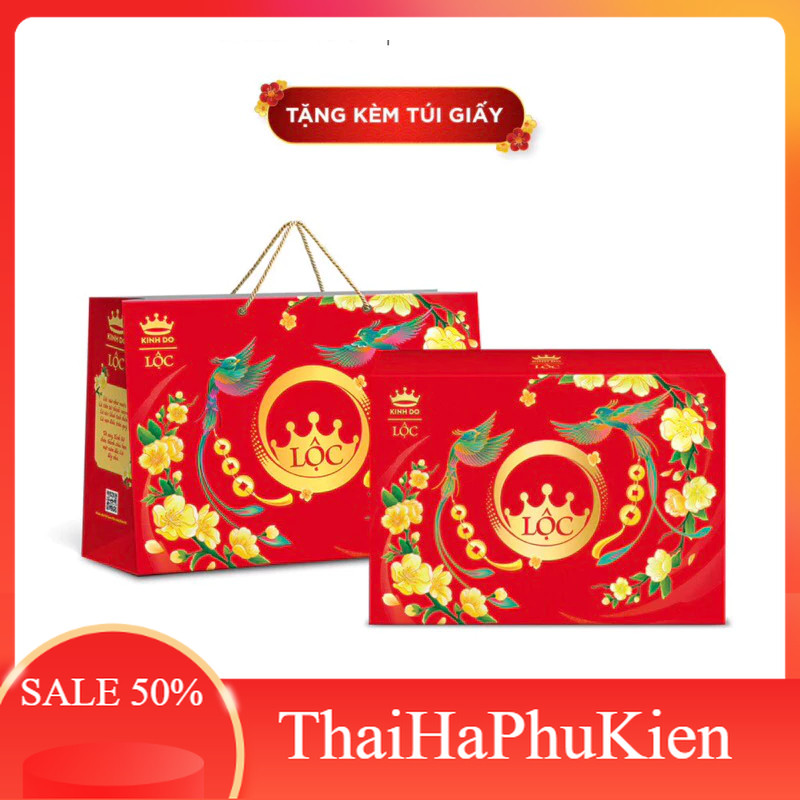 Hộp Quà Tết Kinh Đô - Lộc yêu thương 794g