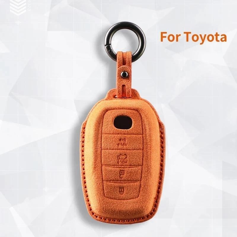 2 / 4 Nút Chìa Khóa Ô Tô Caver Cho Xe Toyota PRADO Thái Corolla RAV4 Highlander CHR Auris Avensis Pr