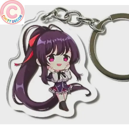 Móc khóa acrylic anime Akeno Himejima – High School DxD chất lượng cao. - chit