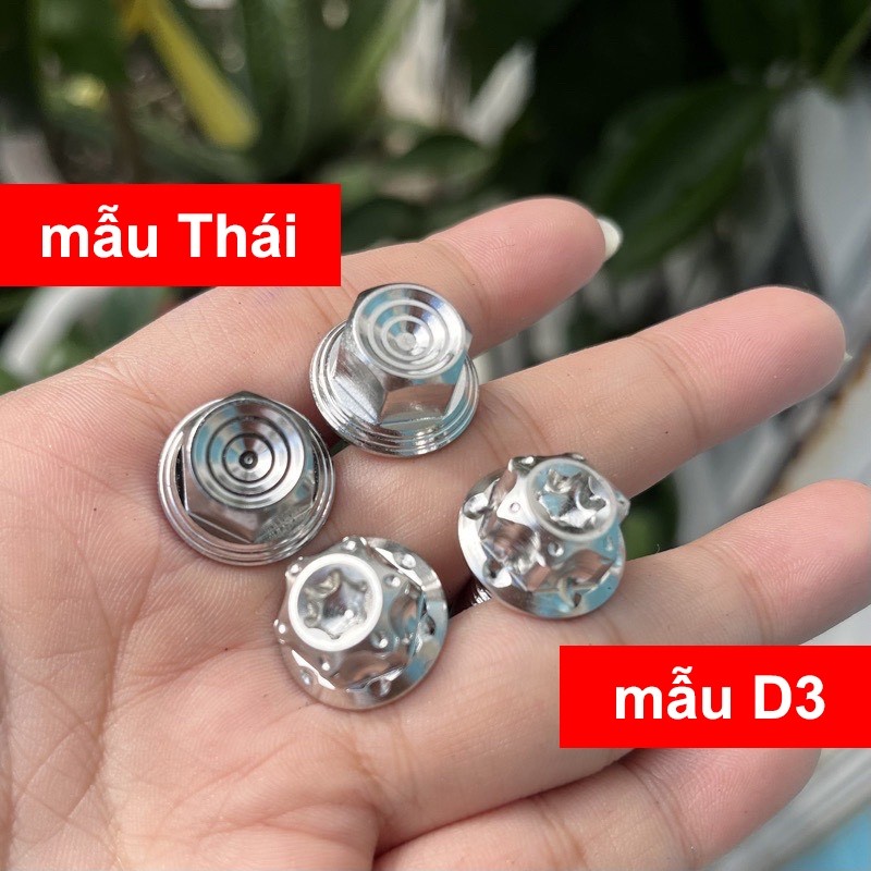 Diamond - Ốc 8li trụ INOX 304 dài từ 15-60mm (Ốc Salaya 8li trụ Thái D3)