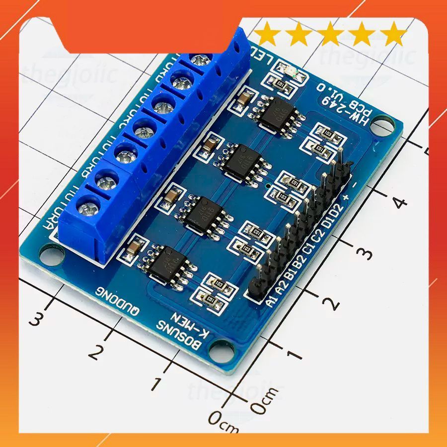 L9110S Mạch Điều Khiển Động Cơ DC 4 Kênh IoT Maker 90