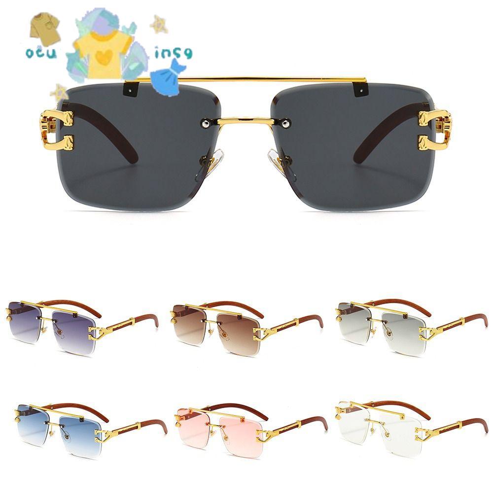 Kính râm đầu Cheetah UV400 UV400 Kính mắt cổ điển