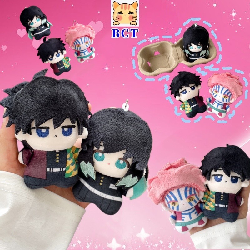 BCT Kẻ giết quỷ dễ thương: Kimetsu No Yaiba Nhân vật Búp bê sang trọng Kawaii Tomioka Giyuu và Tokit