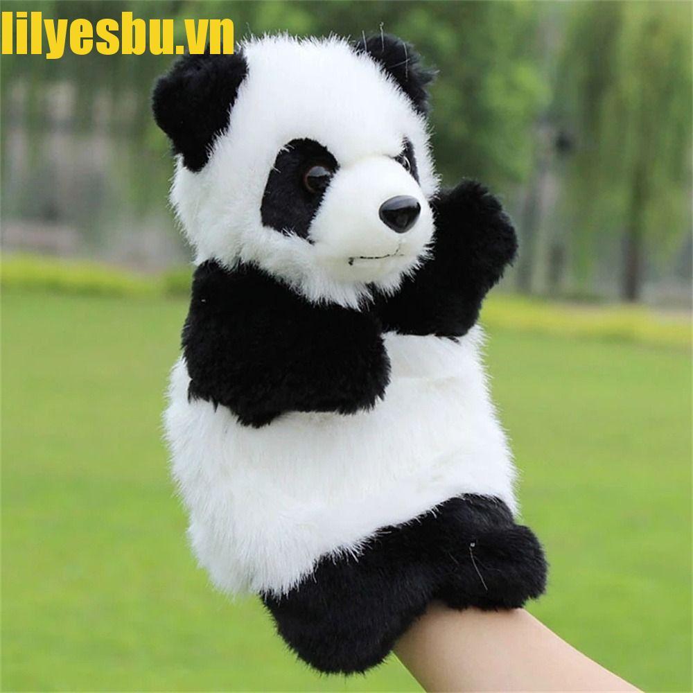 LILYESBU Animal Hand Puppet Learning Rabbit Baby Panda Telling Story Koala Children Puppets