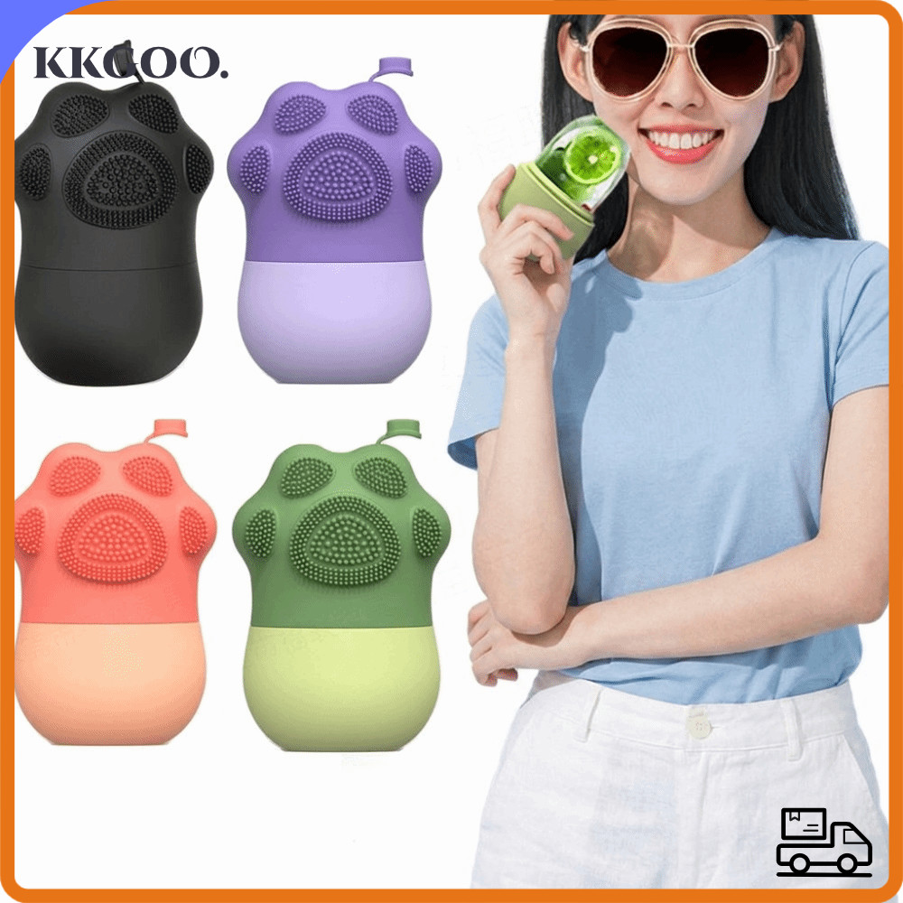 KKGOO Silicone Ice Face Roller, Ice Roller Chất liệu silicon Facial Cube Roller, Massage Chống lão h