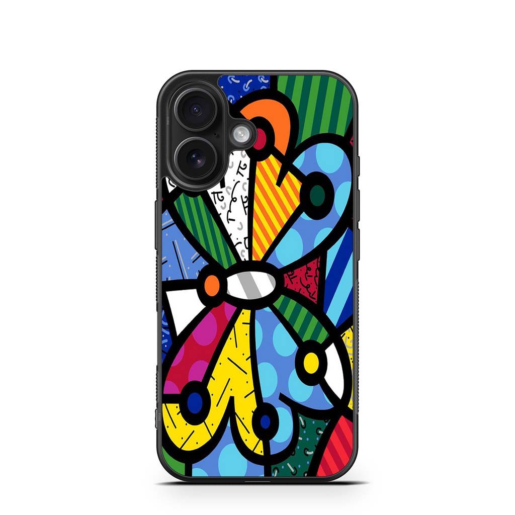 Ốp điện thoại Romero Britto A New Day 2 Vỏ bảo vệ Iphone 16 17 Pro Max Plus X S