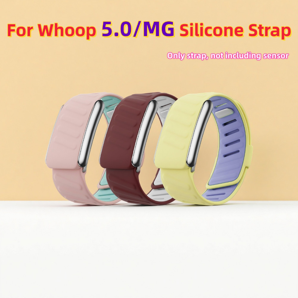 Dành Cho Whoop 5.0 Dây Đeo Silicon Mềm Màu Mới Cho Whoop 5.0 / MG Đồng Hồ Thông Minh Thể Thao Ngoài 