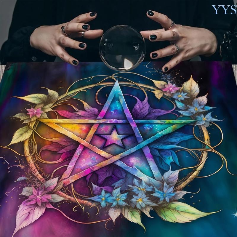 YYS Đa Năng Bói Toán Bàn Vải Board Game Oracles Card Pad Runes Mat