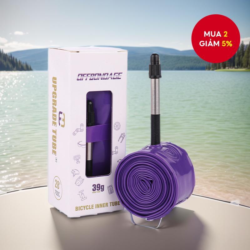 Ruột xe đạp đường bộ OFF 700C Cao áp Chống thấm Siêu nhẹ TPU 39g Chống đâm thủng 700x18-32C FV45/65/