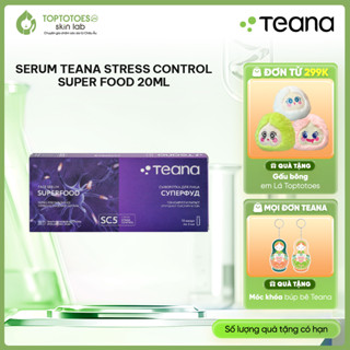   HÀNG NHẬP KHẨU  Serum Teana Stress Control Super Food 20ml giúp căng bóng sáng hồng tái tạo da 