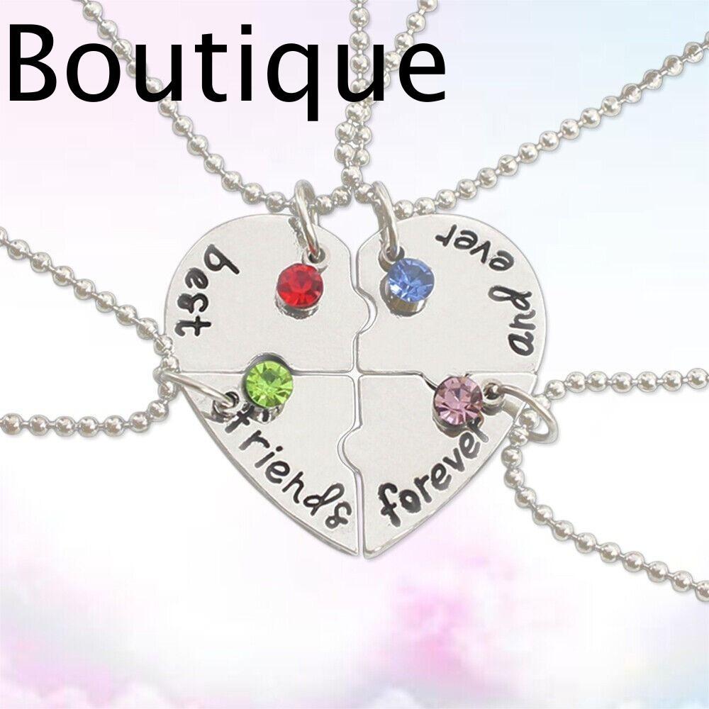 4 Bff Friend Vòng cổ tình yêu Người bạn thân nhất Vòng cổ nữ