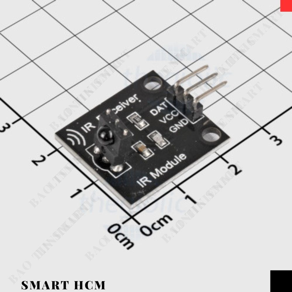 [3 Cái]- Mạch Thu Hồng Ngoại IR 38KHz Ngõ Ra TTL 5VDC Smart. HCM City