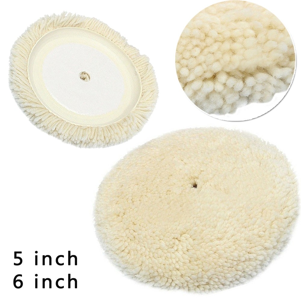 Polished Bonnet Pad Car Care Detailing Furniture Mitts Auto Grinding Supplies