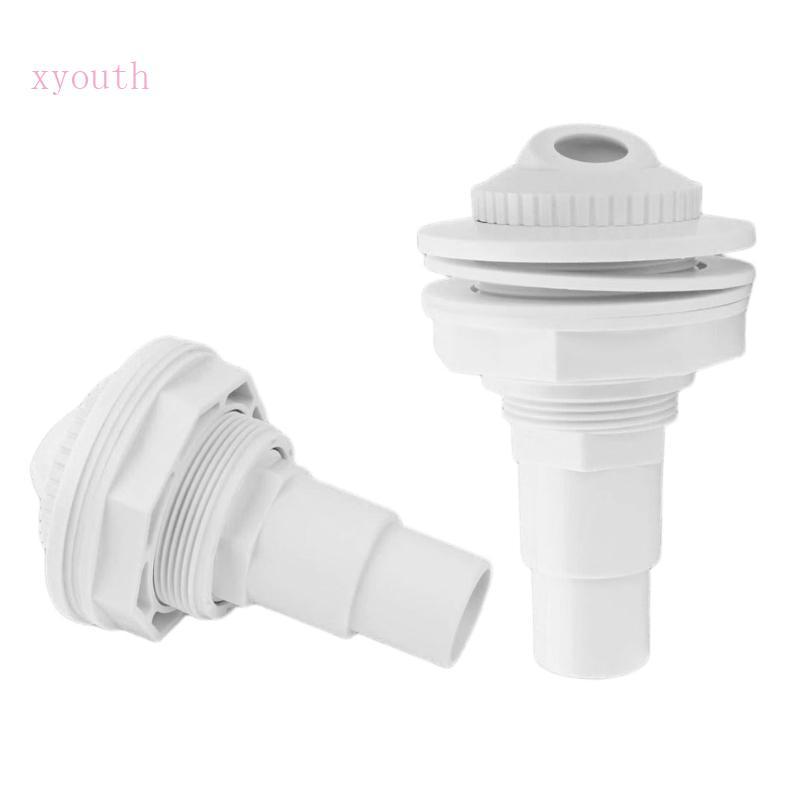 XY Above Ground Pool Water Return Nozzle Pool Wall Return Jet với 3 ổ cắm 4 Inch để phân phối nâng c