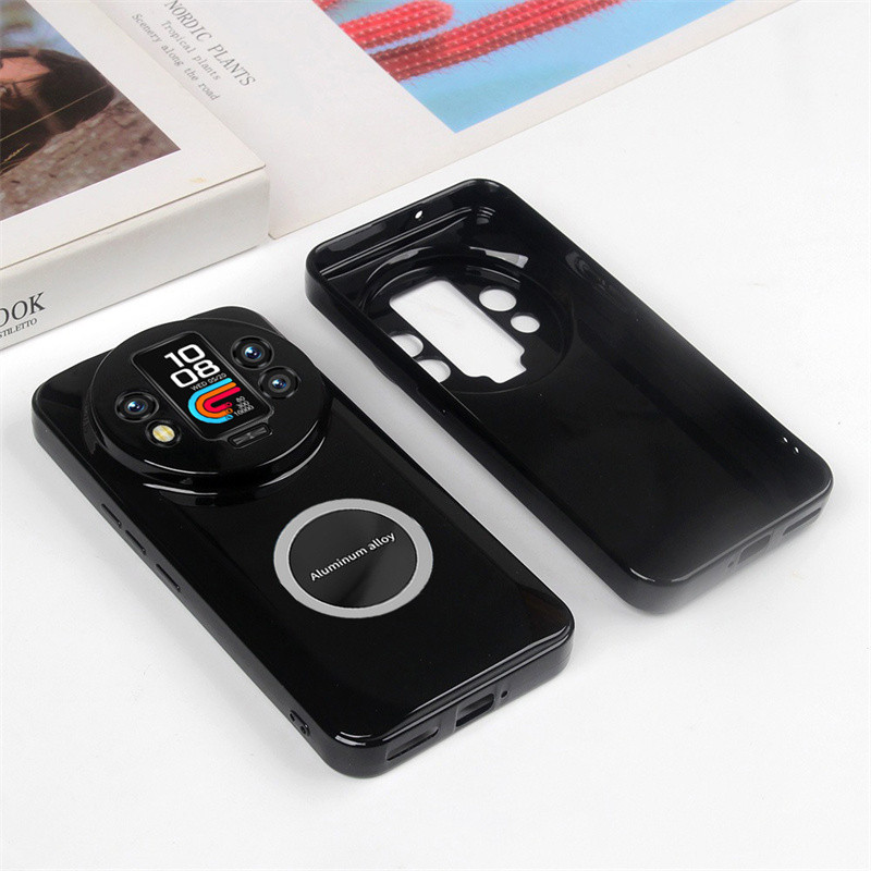 Ốp điện thoại Oukitel WP200 Pro Silicone mềm Matte Bảo vệ toàn diện Chống sốc Miếng dán từ tính Vỏ m