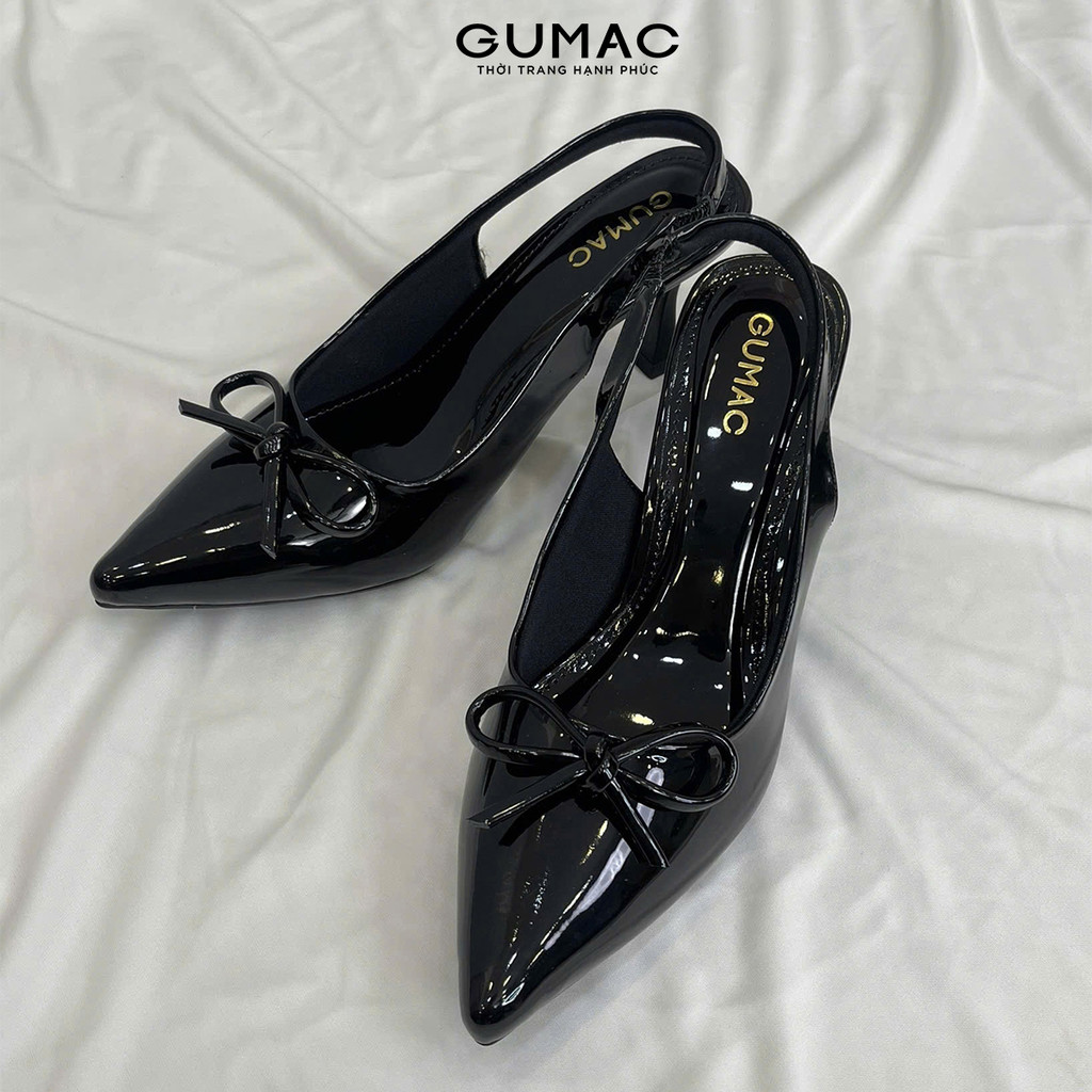 Giày cao gót nữ GUMAC mũi nhọn cao 7cm GF11038