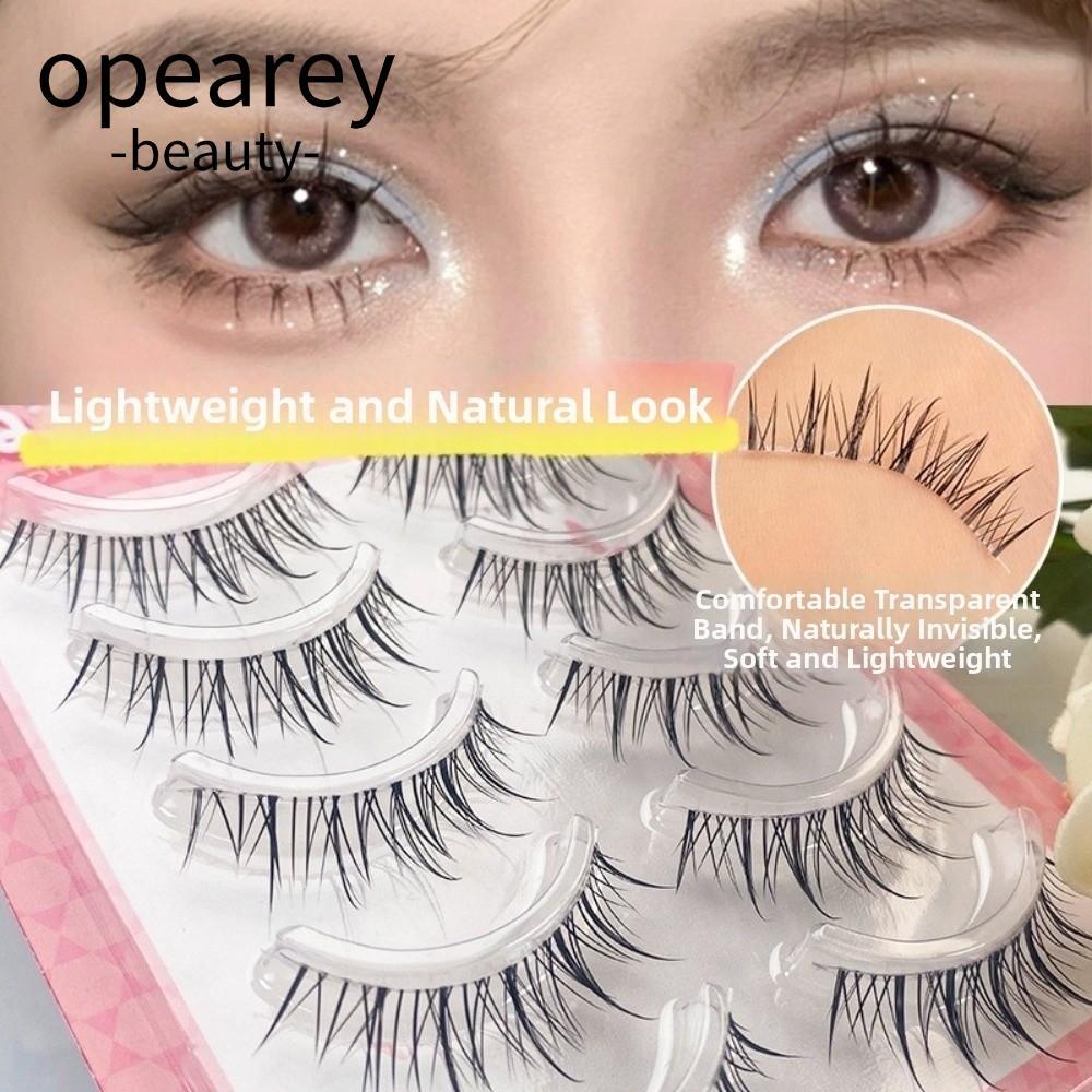 OPEAREY Anime Hoạt Hình Lông Mi Giả, Curvature C 7-14MM DIY Mi Nối Dài, Màu Đen Hợp Thời Trang Có Th