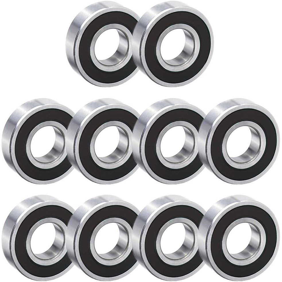 10 chiếc 6200-2RS Vòng bi 10mm x 30mm x 9mm Vòng bi rãnh sâu kín đôi