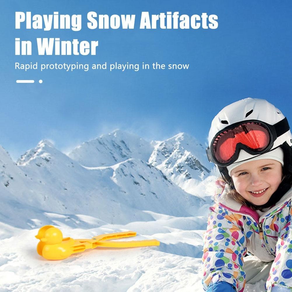 Better _ Life Trẻ Em Đồ Chơi Kẹp Quả Cầu Tuyết Kẹp Vịt Nhỏ Quả Cầu Tuyết Dụng Cụ Chơi Với Tuyết Dụng