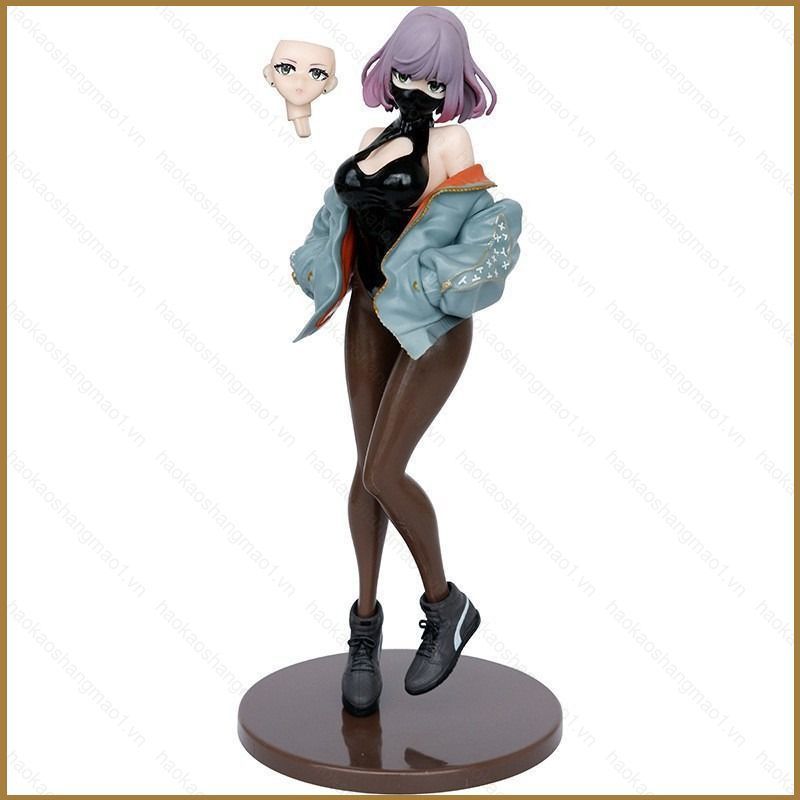 HK1 Luna Sneaker Mặt nạ xẻ cao Mặt nạ có thể thay thế Màn hình hành động Hình trang trí Bộ sưu tập K