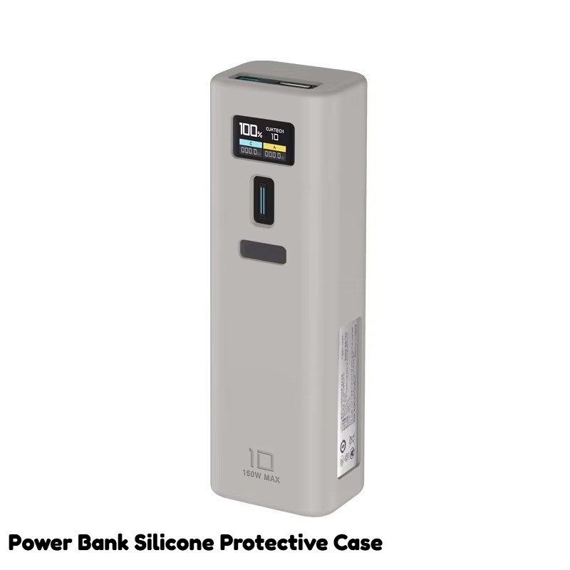 Ốp Silicon Power Bank Cho CUKTECH No.10 Max 150W Vỏ Mềm Bảo Vệ Chống Rơi Cho CUKTECH No.10 Sạc Di Độ