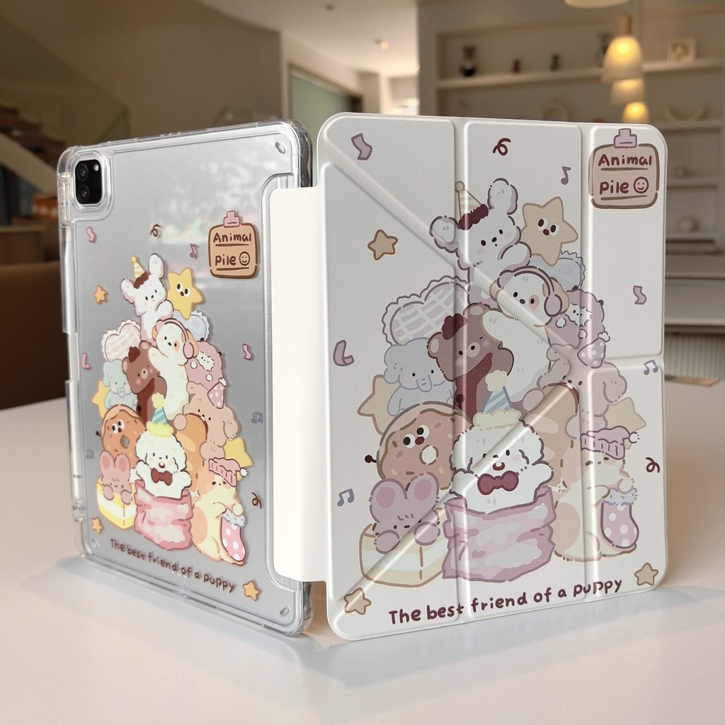 3 + Y Loại iPad Bảo Vệ Thích Hợp Cho iPad 11 / air7 Vỏ Bảo Vệ iPad Thế Hệ Thứ 5 Từ Pro11 Inch Có Khe