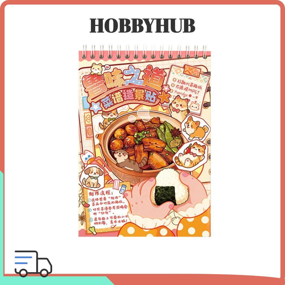 HOBBYHUB DIY Cabin Scene Sticker Đồ chơi Kawaii trang trí