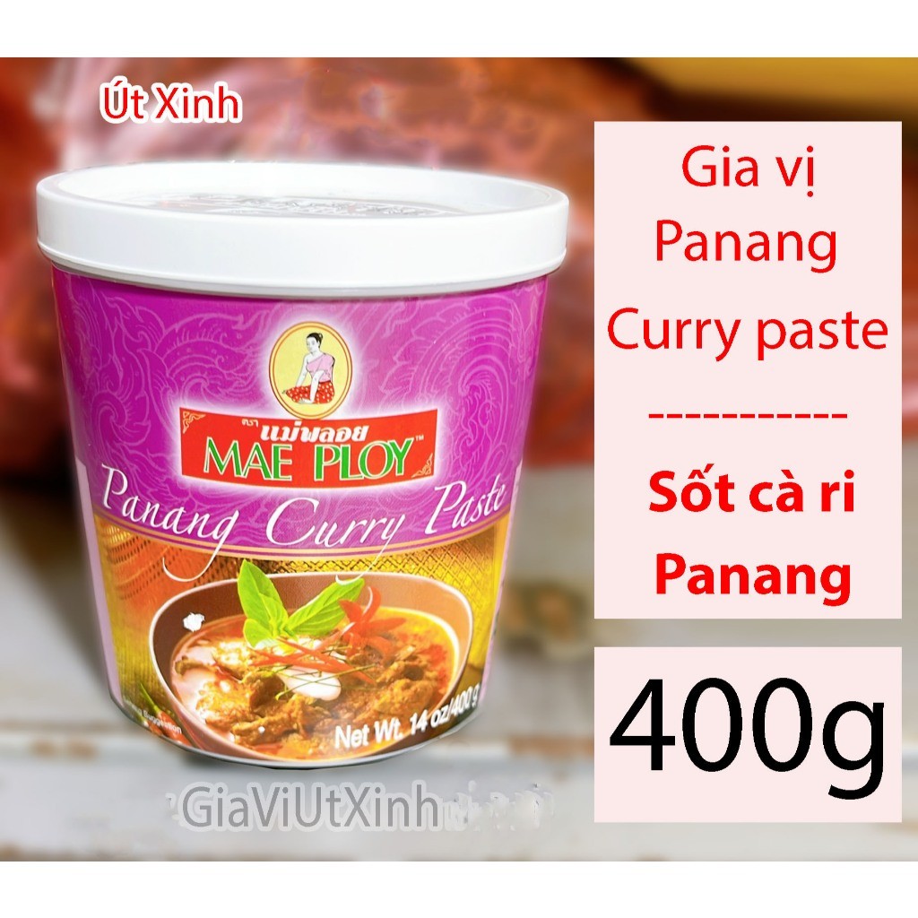 SỐT CÀ RI THÁI PANANG MAE PLOY 400G - PANANG CURRY PASTE ..