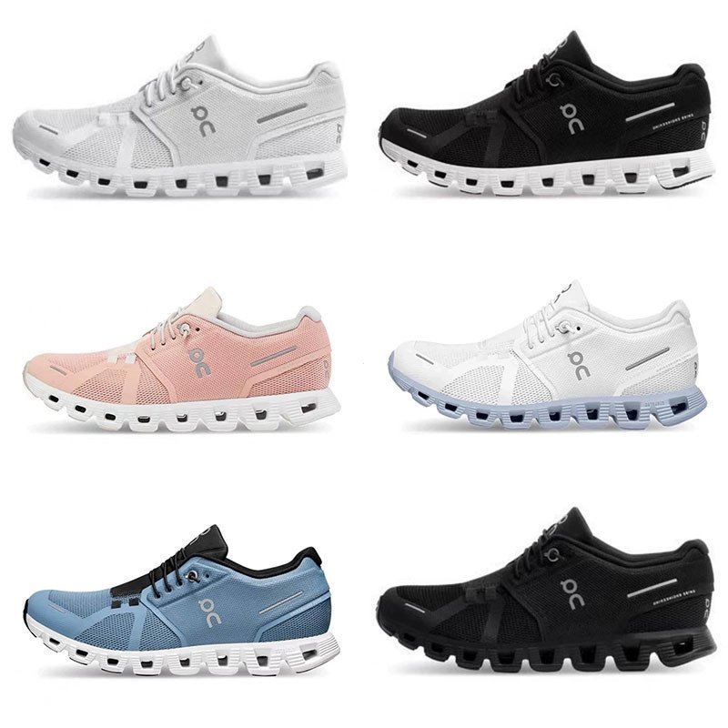 On Running On Cloud 5 Cloud5 Giày Chạy Bộ Nam Nữ Giày Unisex Cặp Đôi Lưới Nhẹ 0PWV M8C8 IMSZ