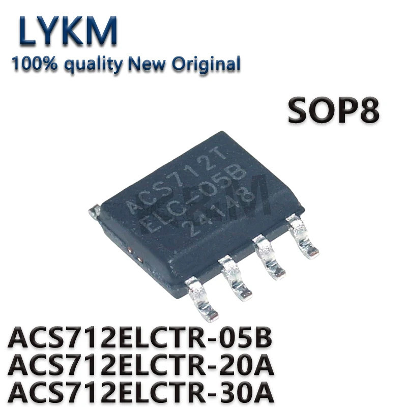 5 CÁI ACS712ELCTR-05B ACS712ELCTR-20A ACS712ELCTR-30A ACS712T ELC-05B ELC-20A ELC-30A SOP Chip ic