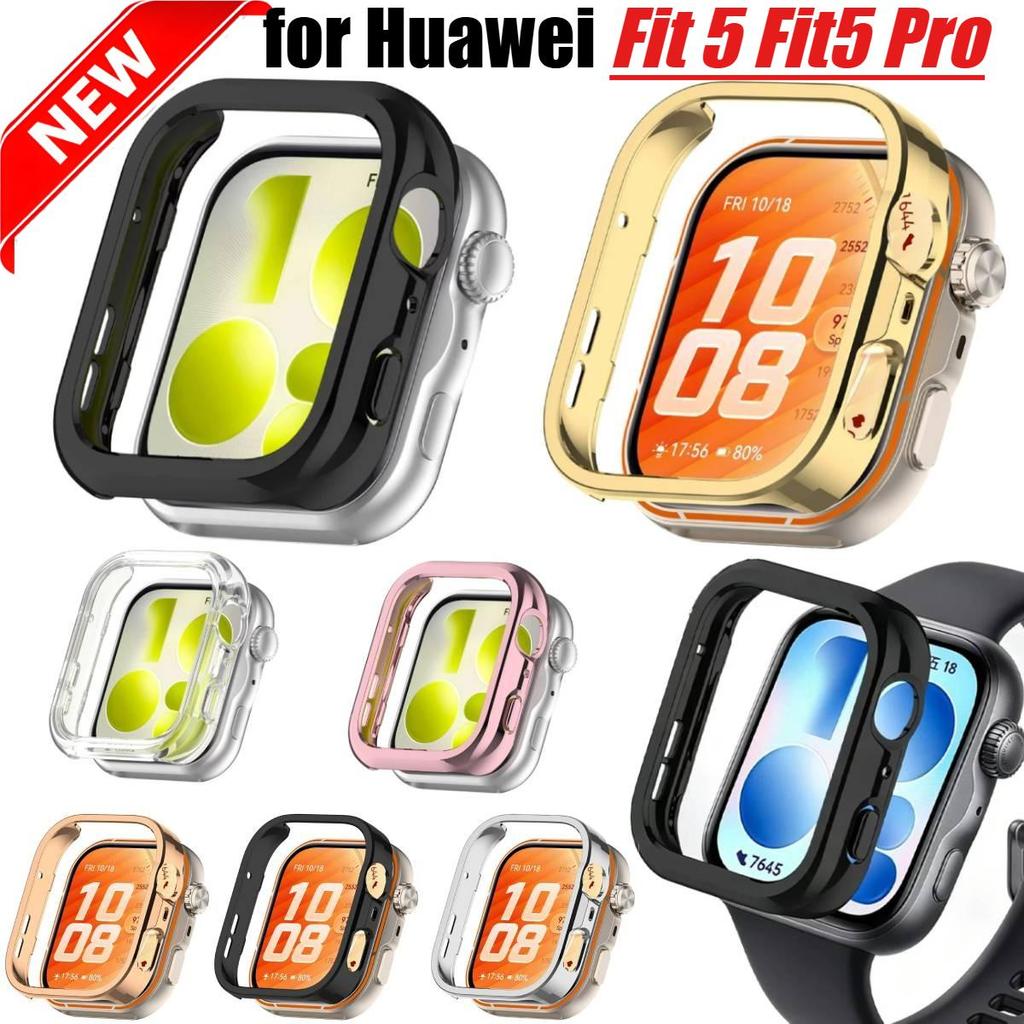 PC Matte Watch Cover cho Huawei Watch Fit 5 Fit5 Pro Ốp lưng bảo vệ cho Huawei Watch Fit 5Pro Fit 5