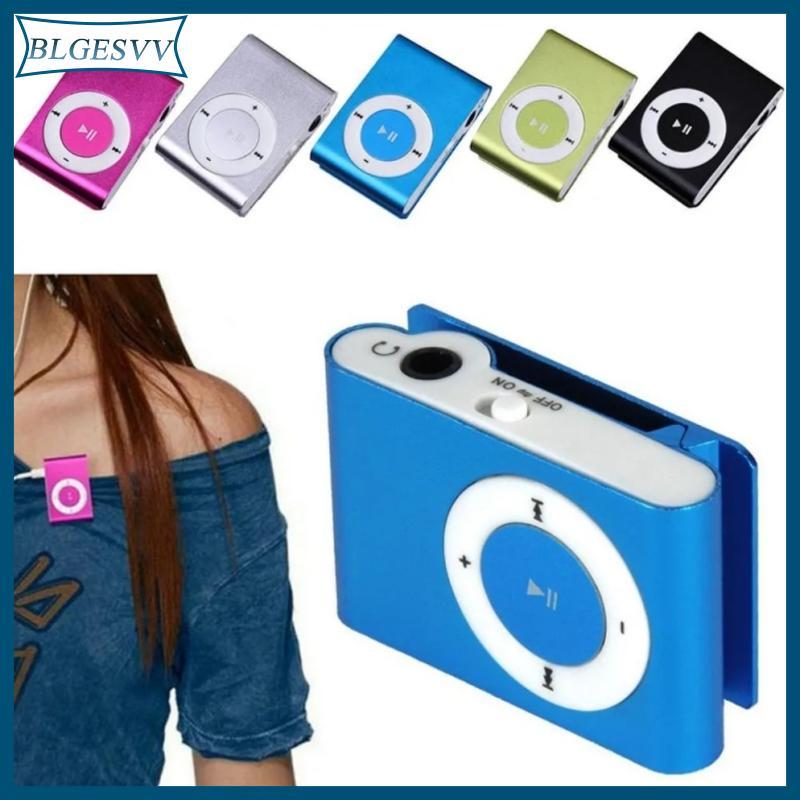 Blg Metal MP3 Player Clip On Design Lưu trữ có thể mở rộng Máy nghe nhạc Thiết bị máy nghe nhạc
