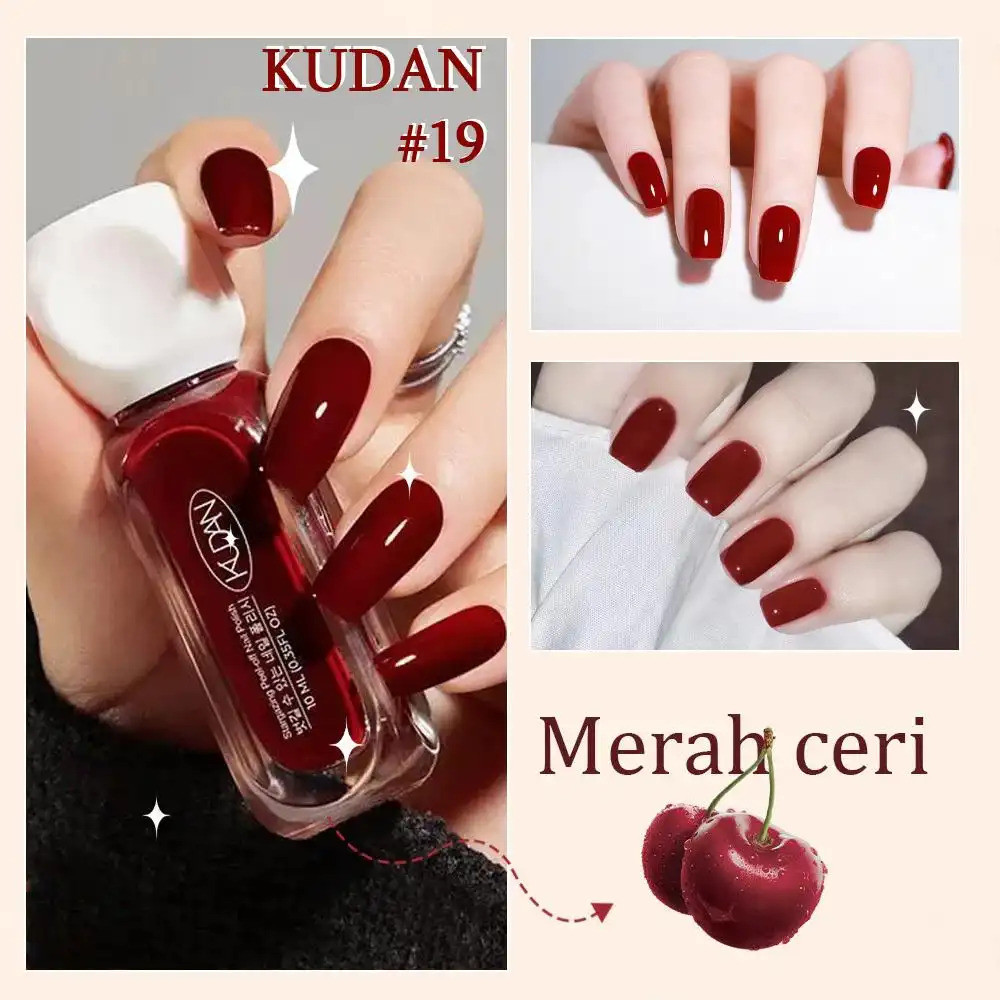 [Sẵn sàng] Sơn móng tay KudaN Peel Off Kudan Sơn móng tay No-bake gốc nước 10 ML (MZ019)