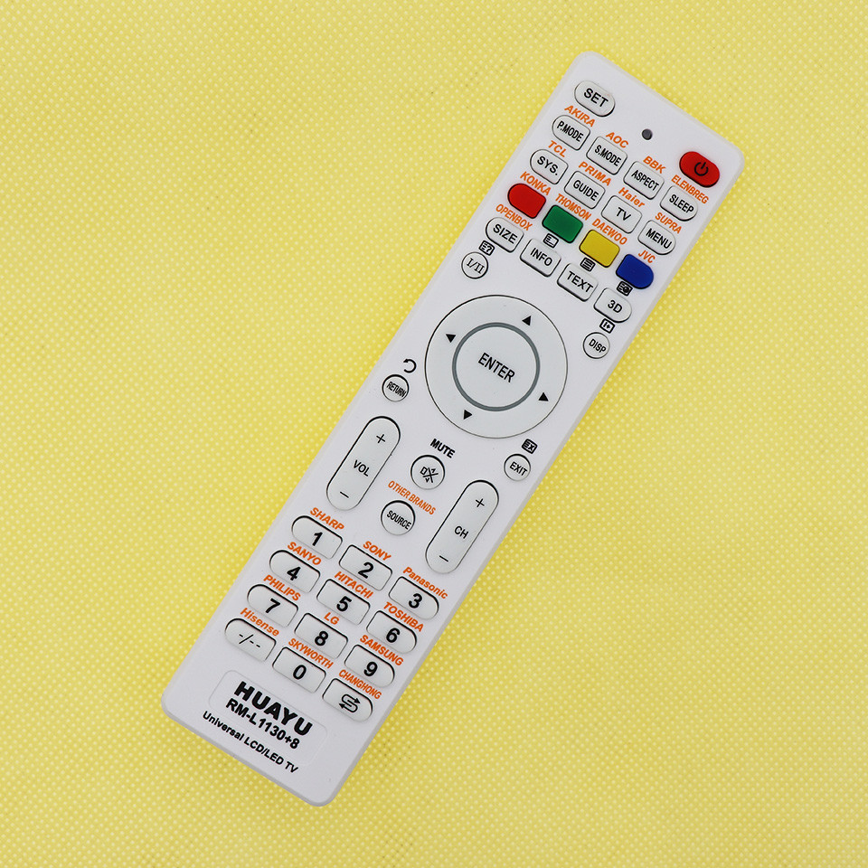 Hoàn toàn mới HUAYU HUAYU RM-L1130 + 8 Universal LCD TV Điều khiển từ xa phổ thông Phiên bản nâng cấ