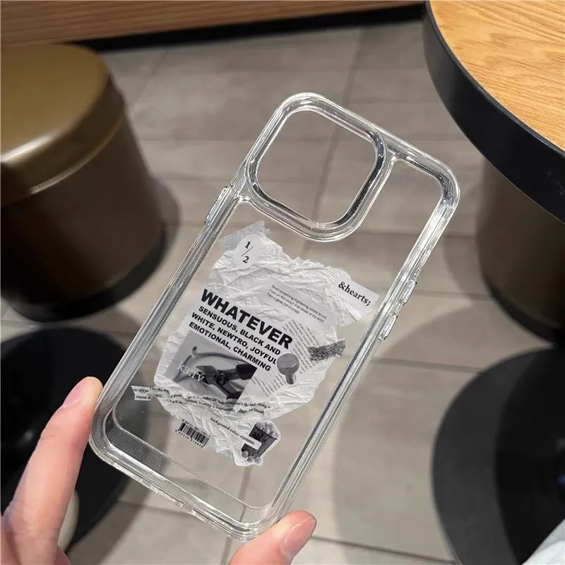 Waste Art Creative Thích hợp cho iPhone 15Pro 13 14ProMax 7 / 8Plus 11ProMax XSMAX 12 15ProMax X XR 