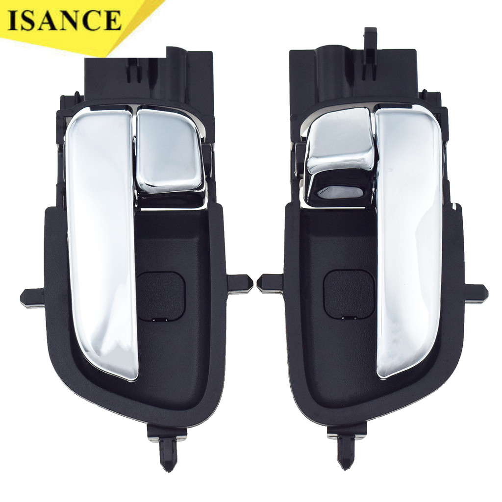 Cặp Tay Nắm Cửa Bên Trong Chrome Trái & Phải Phù Hợp Cho HYUNDAI I20 2008 2009 2010 2011 2012 2013 2