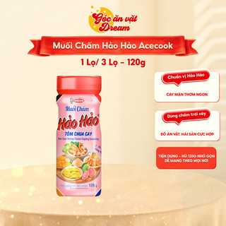  Muối Chấm Hảo Hảo Acecook 120g | Muối Hảo Hảo chua cay thơm ngon | Gia vị ăn vặt tiện lợi 