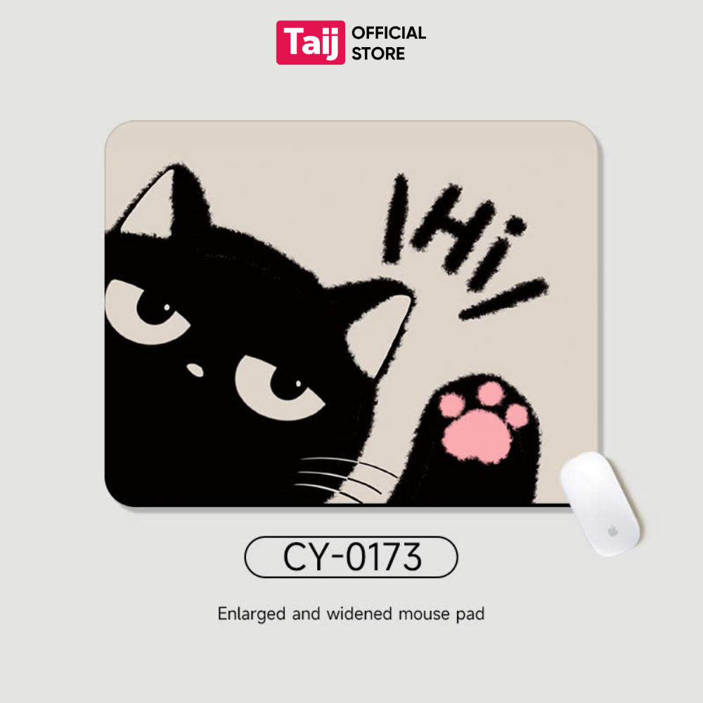 Miếng lót chuột dễ thương,chất liệu mềm chống trơn,thiết kế đặc sắc nhiều mẫu(60x30-22,8x19,2-21x26-