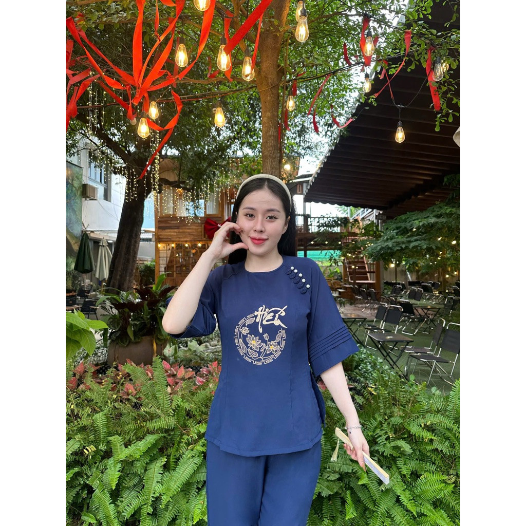 pháp phục lụa hiếu, lụa mango mềm mại, thời trang nữ