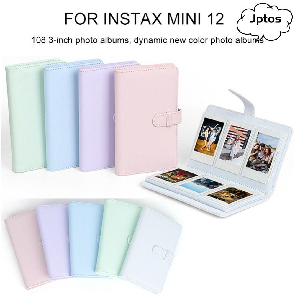 JPTOS Phim Camera Ảnh Giấy Lưu Trữ Thẻ 3 inch Cho Fujifilm Instax mini 12
