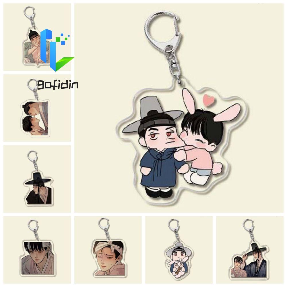 GOFIDIN Họa Sĩ Của Đêm Móc Khóa, Nhân Vật Hoạt Hình Manga Hàn Quốc Hàn Quốc BL Manga Móc Khóa, Móc K