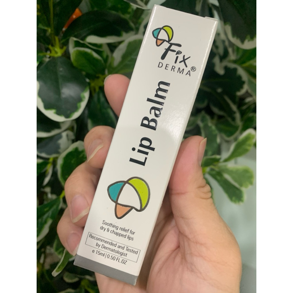 Son Dưỡng Môi HIỆU QUẢ Mềm Mượt Chống Khô Và Nứt Nẻ Môi Fixderma LIP BALM 15ml