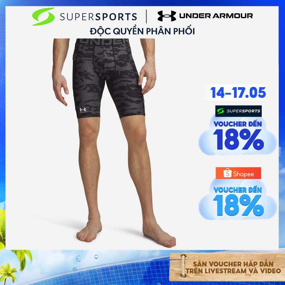 Quần Ngắn Thể Thao Nam Under Armour Heatgear® Printed Long - 6009658-001