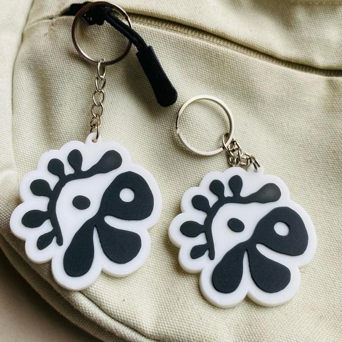 Keychain Cortis Gantungan Kunci Rubber