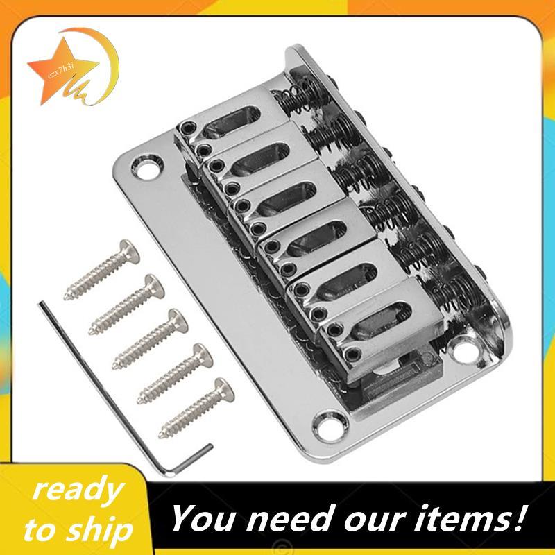 Dây Đàn Guitar Điện 78MM 6 Dây Yên Xe Tải Trên Đuôi Cứng Cầu Nhạc Cụ Phụ Kiện