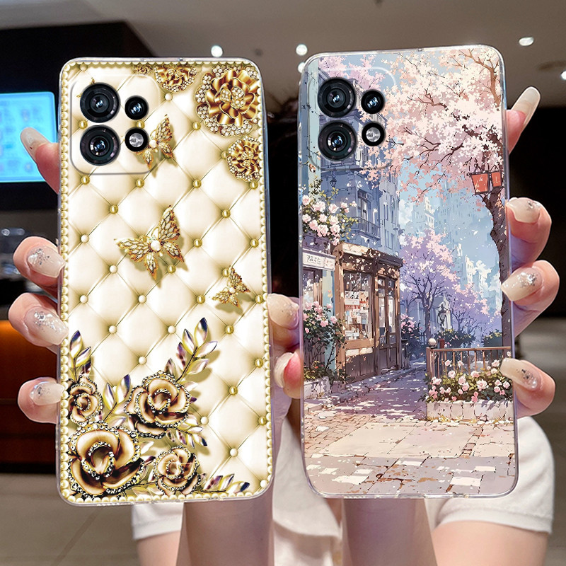 Ốp Điện Thoại Cho Motorola Edge 40 Pro / Motorola Edge Plus 2023 / Moto X40 Silicon Mềm TPU Trong Su